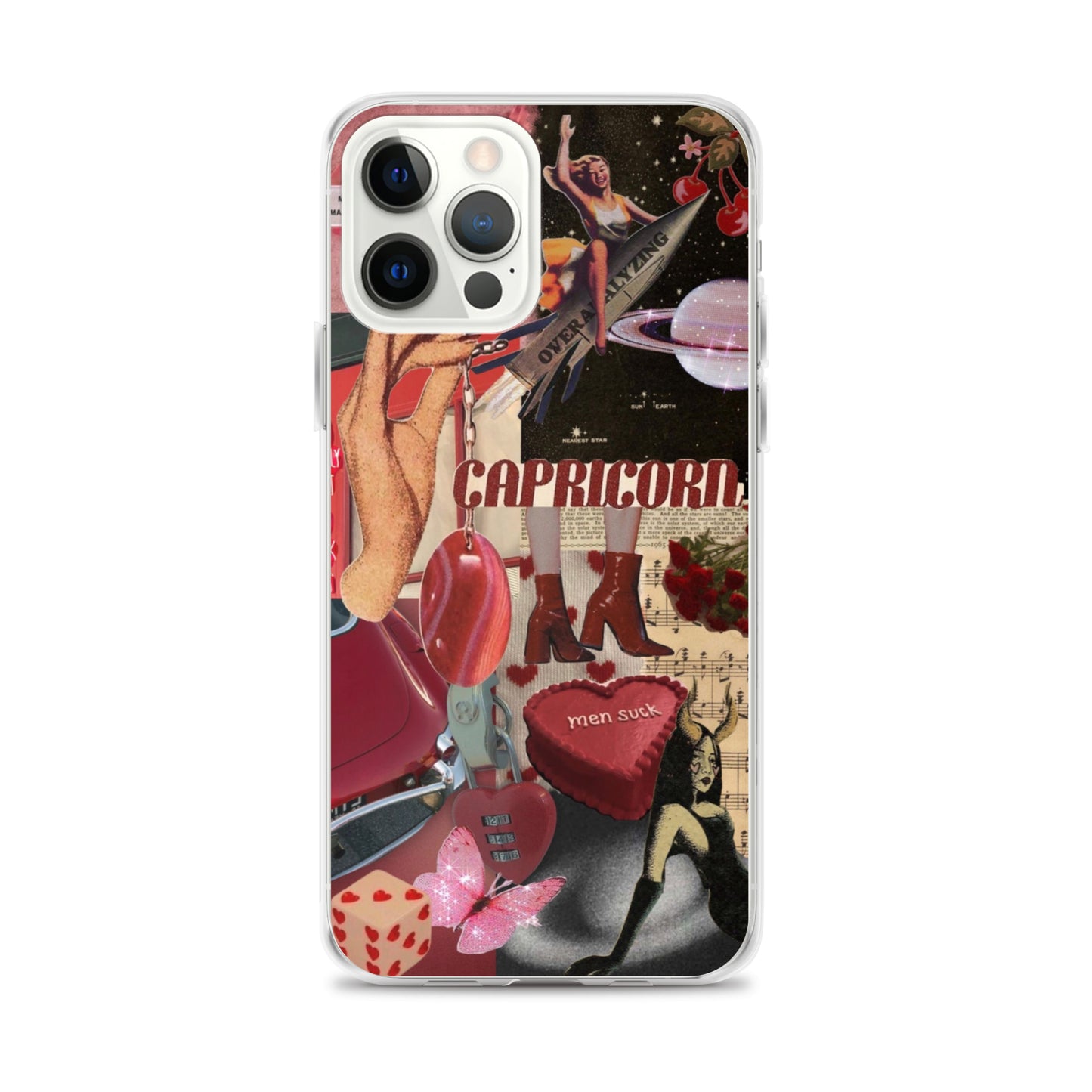 iPhone Case Capricorn Red