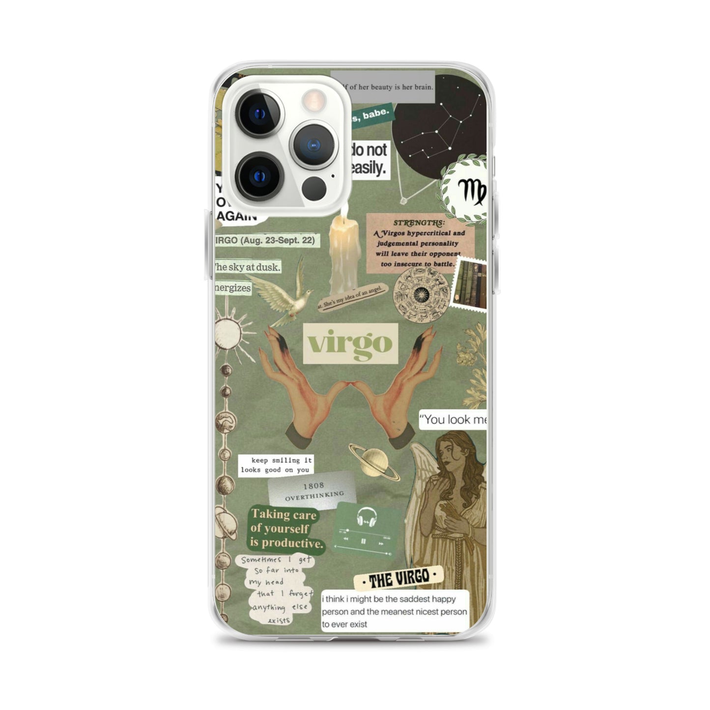 iPhone Case Virgo Green