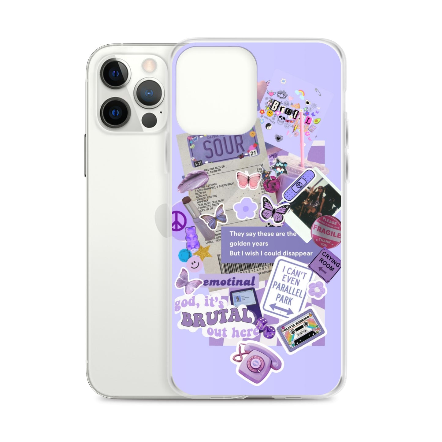 iPhone Case Purple Peace