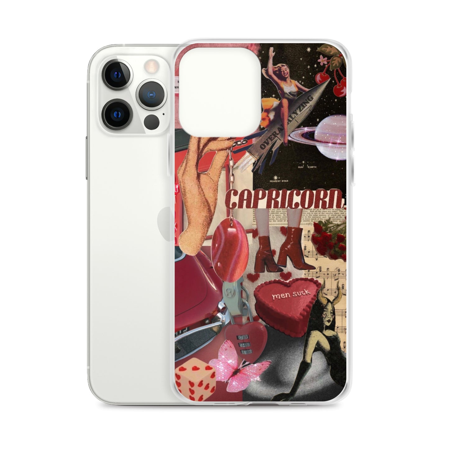 iPhone Case Capricorn Red