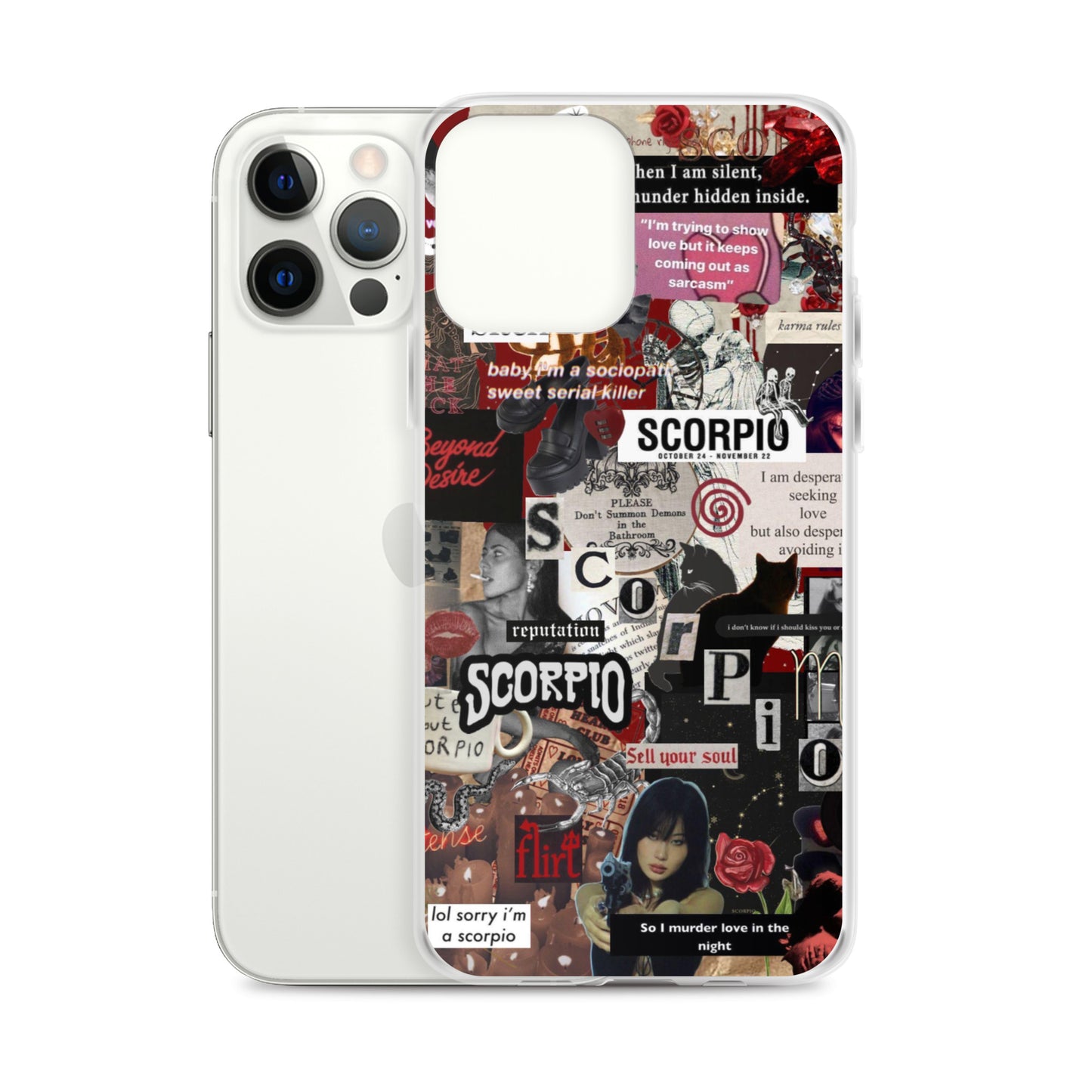 iPhone Case Scorpio Black