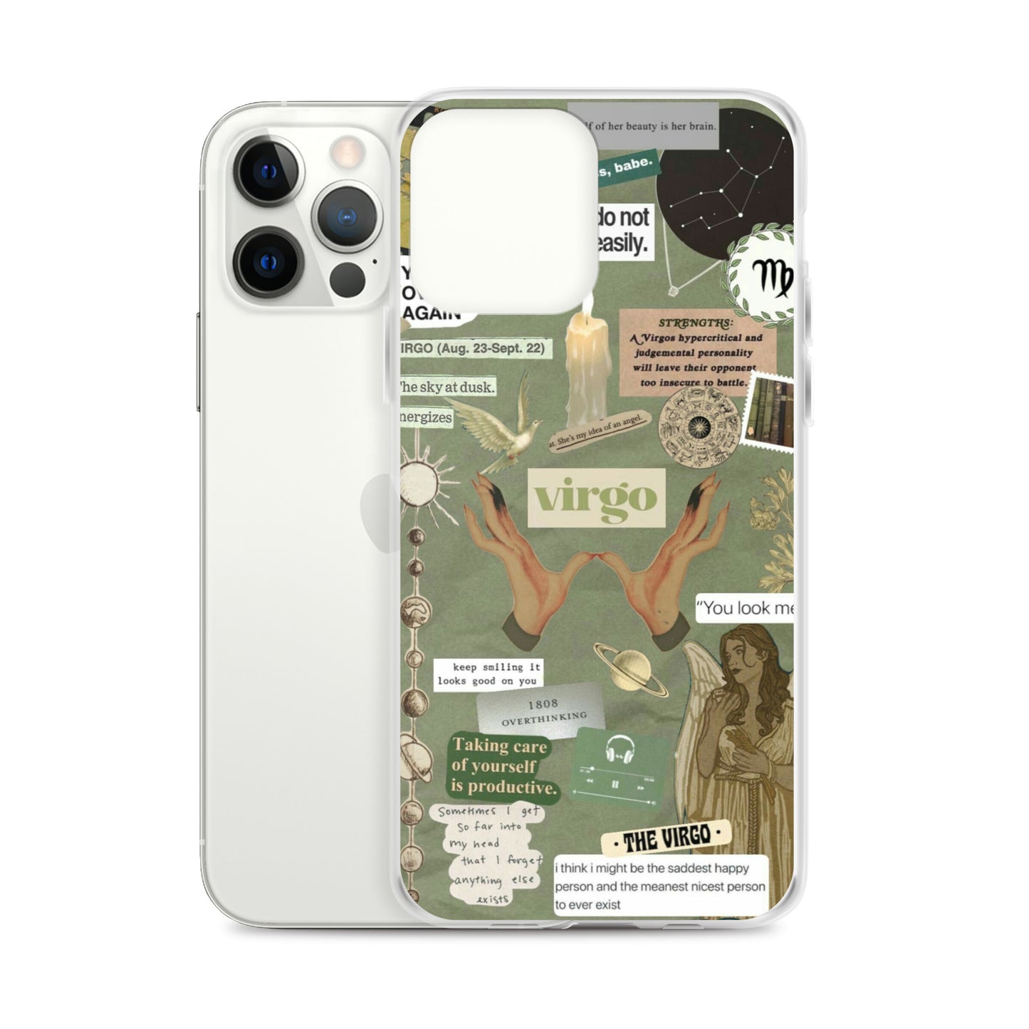 iPhone Case Virgo Green