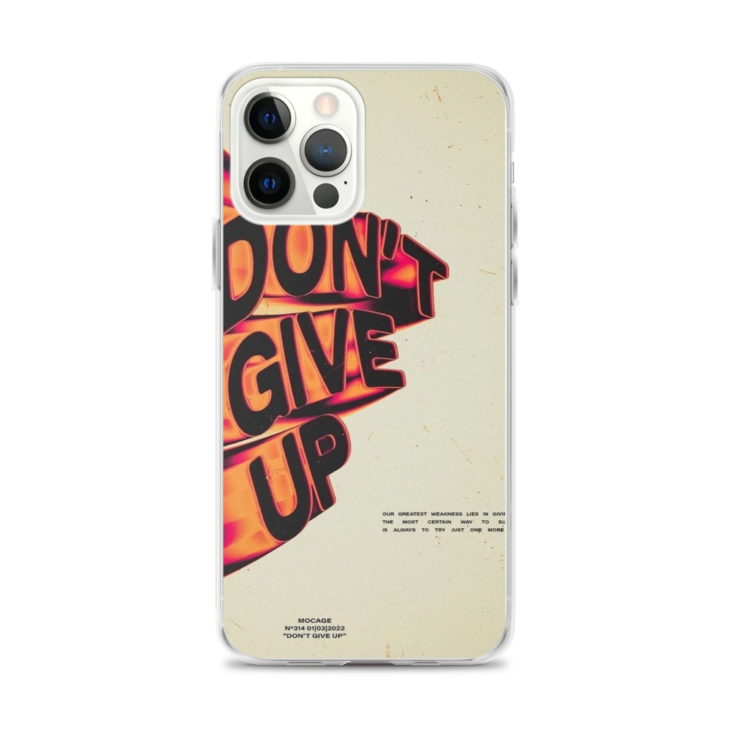 iPhone Case Don‘t Give Up