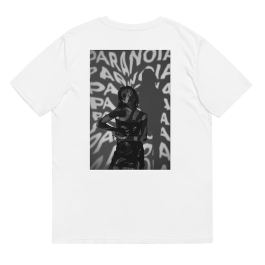 Unisex t-shirt Paranoia (back printed)