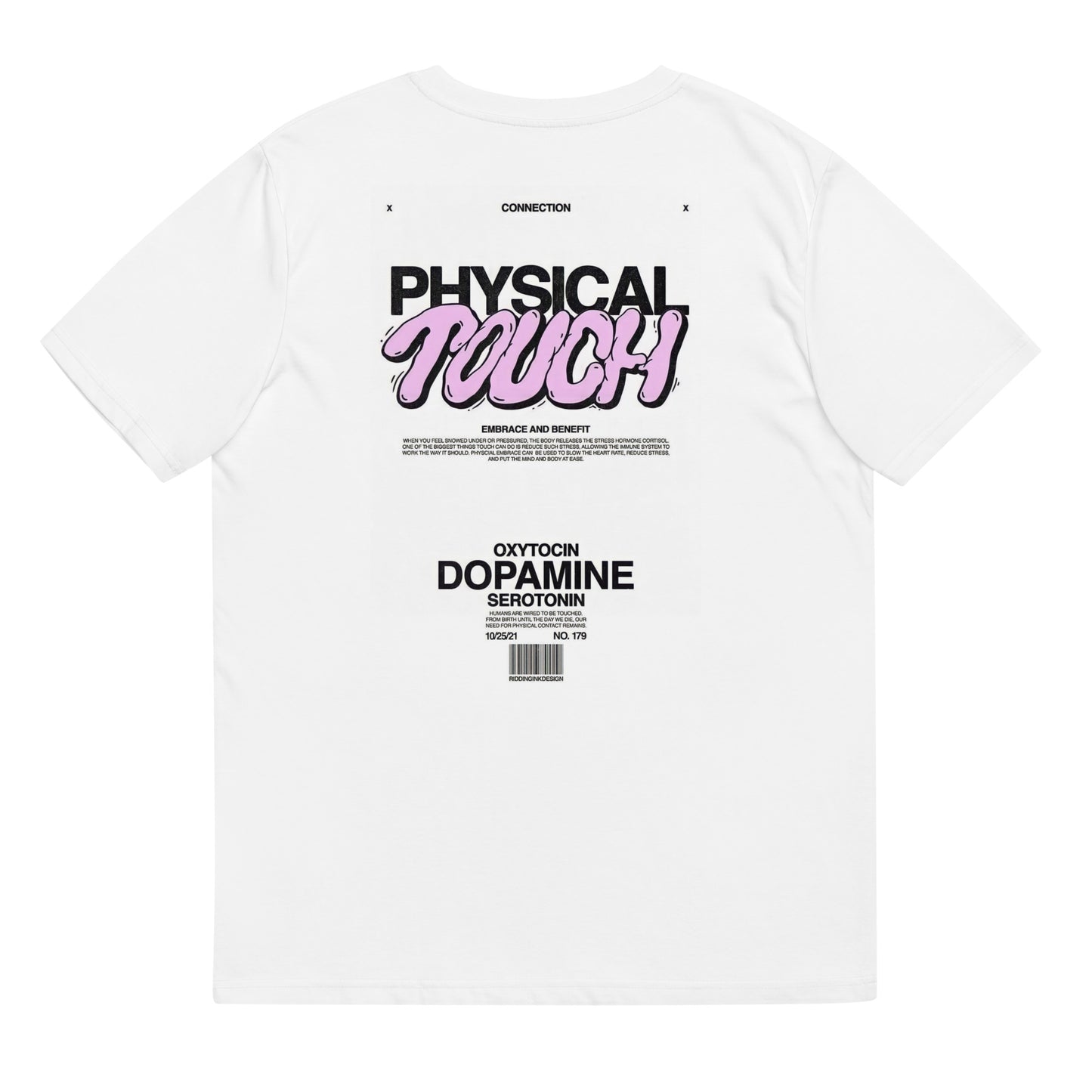 Unisex t-shirt Physical Touch (back printed)