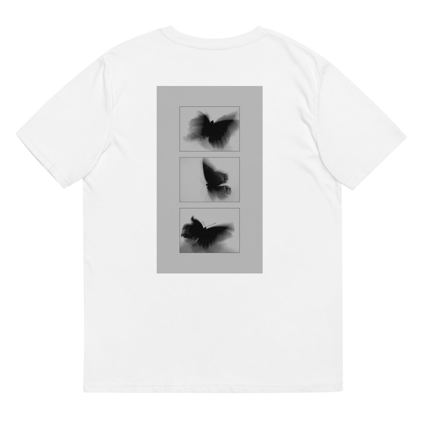 Unisex T-Shirt Butterfly Effect (Rückseite bedruckt)